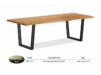 Goldstar - tafel - diningtable - afbeelding 1 van  1