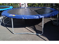 Goldstar - trampoline - veiligheidsnet - hq ladder - other outdoor toys / trampolines - afbeelding 2 van  3