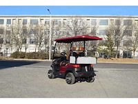 Golf buggy : metallic donkerrood - afbeelding 3 van  5