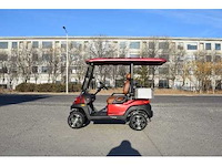 Golf buggy : metallic donkerrood - afbeelding 4 van  5