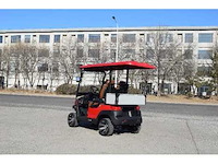 Golf buggy : metallic fel rood - afbeelding 1 van  5