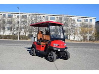 Golf buggy : metallic fel rood - afbeelding 2 van  5