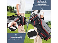 Golftas golfuitrusting, golfclubtas met 14 scheidingsdelen - afbeelding 4 van  6