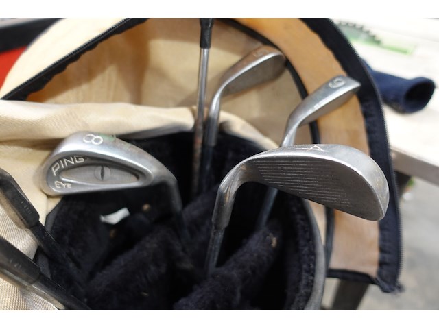 Golfzak cobra met 9 clubs - afbeelding 4 van  6