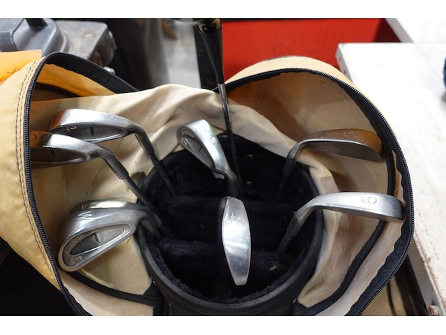 Golfzak cobra met 9 clubs - afbeelding 6 van  6