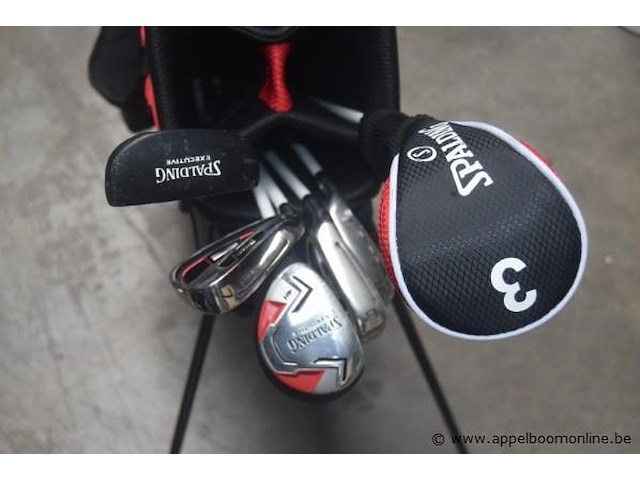 Golfzak compl met div golfclubs - afbeelding 2 van  2