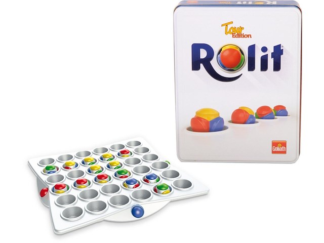 Goliath rolit tour edition - bordspel - reiseditie - afbeelding 1 van  3