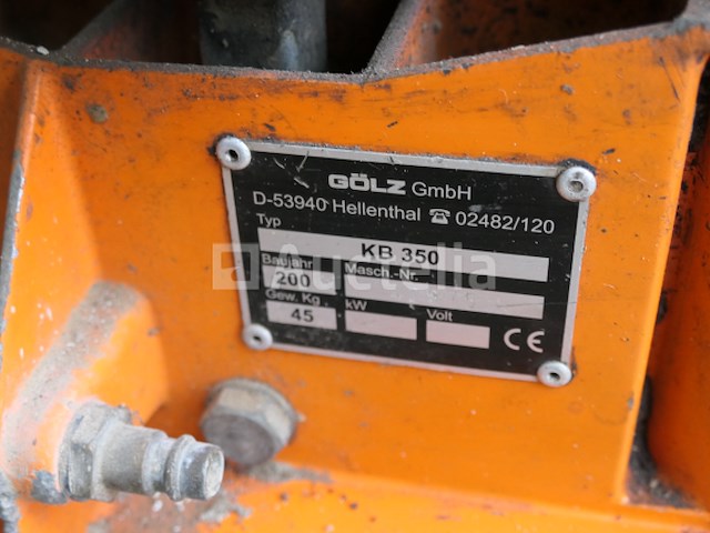 Gölz kb350 gemonteerde benzinemotor kernboormachine - afbeelding 6 van  7