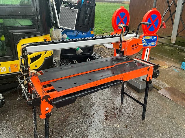 Golz ts250 tegelzaagmachine - afbeelding 4 van  12