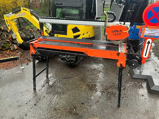 Golz ts250 tegelzaagmachine - afbeelding 1 van  11