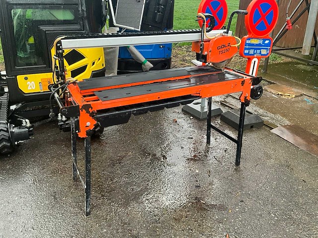 Golz ts250 tegelzaagmachine - afbeelding 6 van  11