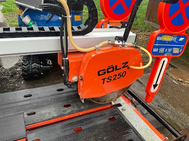 Golz ts250 tegelzaagmachine - afbeelding 10 van  11