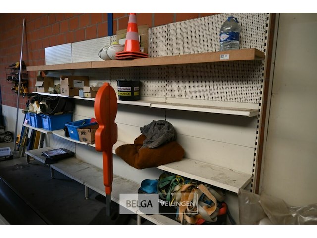 Gondola wandrek afm l400xd38xh225 cm - afbeelding 1 van  2