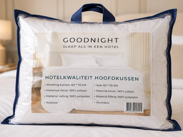 Goodnight - premium hotelkussen (x16) - afbeelding 1 van  2