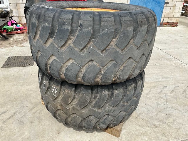 Goodyear - unisteel 650/55 r25 - band op velg (2x) - afbeelding 2 van  7