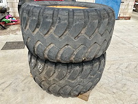 Goodyear - unisteel 650/55 r25 - band op velg (2x) - afbeelding 2 van  7