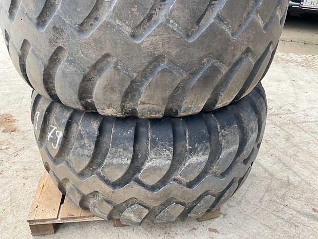 Goodyear - unisteel 650/55 r25 - band op velg (2x) - afbeelding 2 van  6