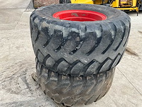 Goodyear - unisteel 650/55 r25 - band op velg (2x) - afbeelding 2 van  4