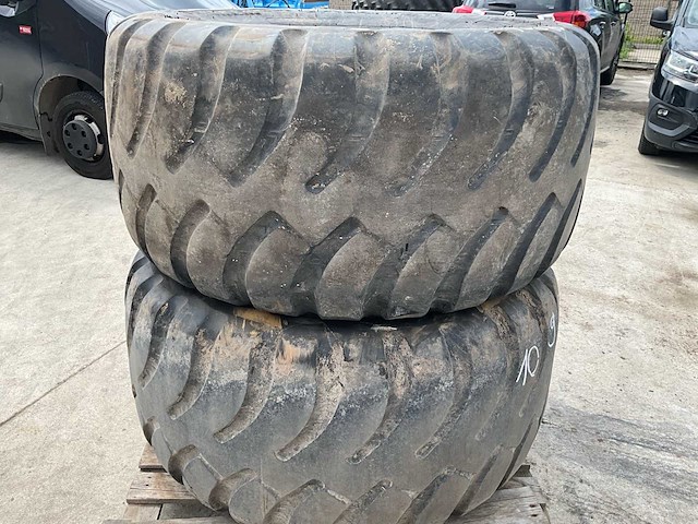 Goodyear - unisteel 650/55 r25 - band op velg (2x) - afbeelding 5 van  7