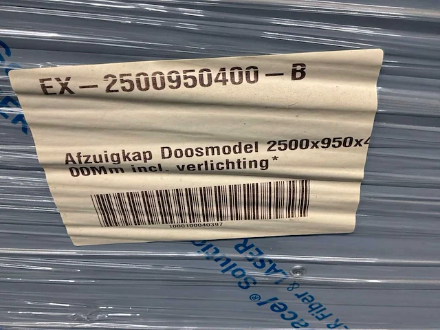 Gooshoreca afzuigkap rvs - afbeelding 4 van  5