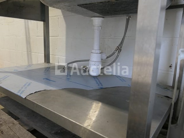 Gootsteen met roestvrijstalen afvoerbak - afbeelding 3 van  5