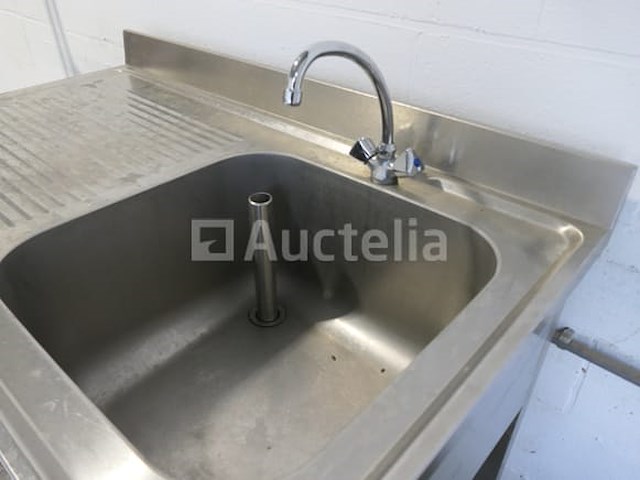 Gootsteen met roestvrijstalen afvoerbak - afbeelding 5 van  5