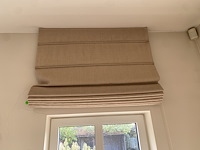 Gordijn met optreksysteem (deur keuken) - afbeelding 1 van  2