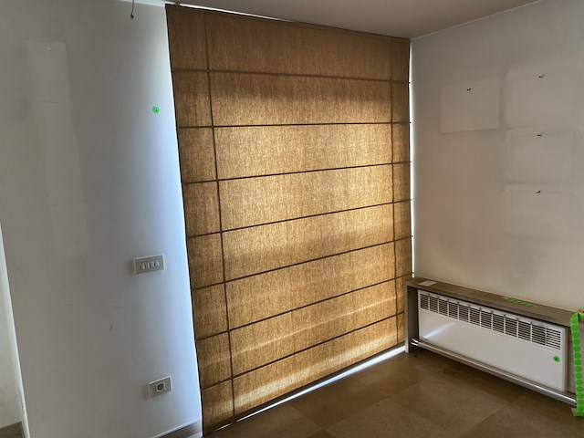 Gordijn met optreksysteem (raam keuken rechts) - afbeelding 1 van  1