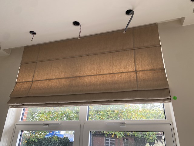 Gordijn met optreksysteem (raam keuken) - afbeelding 1 van  1