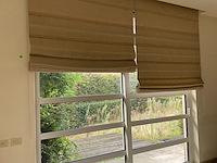 Gordijnen (2) met optreksysteem (schuifraam keuken) - afbeelding 1 van  2