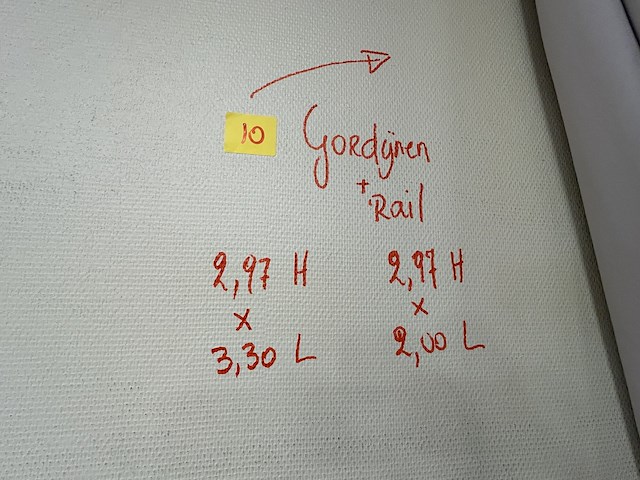 Gordijnen + rail - afbeelding 3 van  3