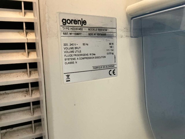 Gorenje hdvs1452 koelkast - afbeelding 3 van  3