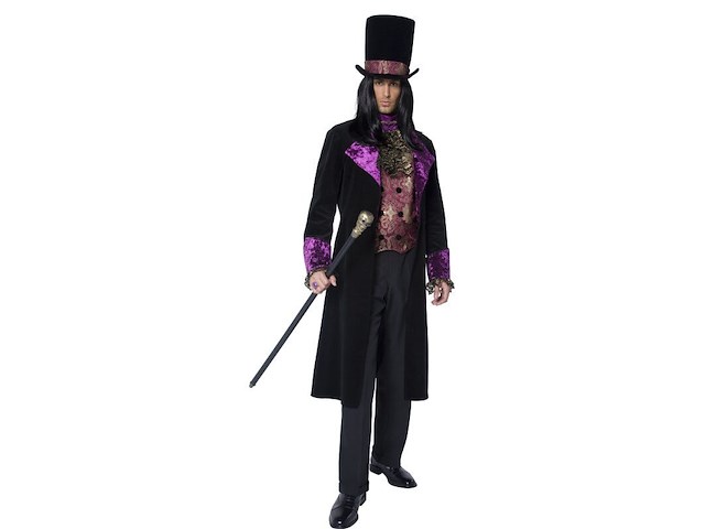 Gothic gentleman kostuum (l) - afbeelding 1 van  2