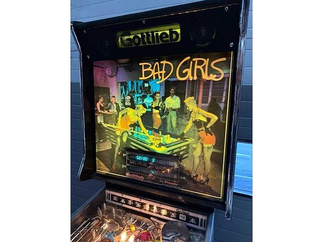Gottlieb - bad girls - flipperkast - afbeelding 4 van  6