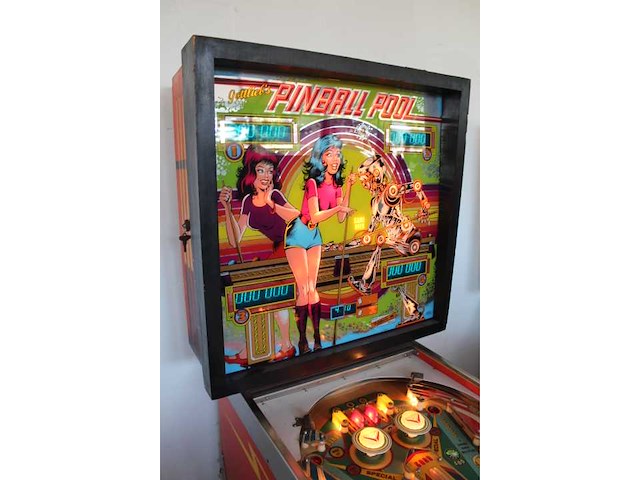 Gottlieb - pinball pool - flipperkast - afbeelding 3 van  9