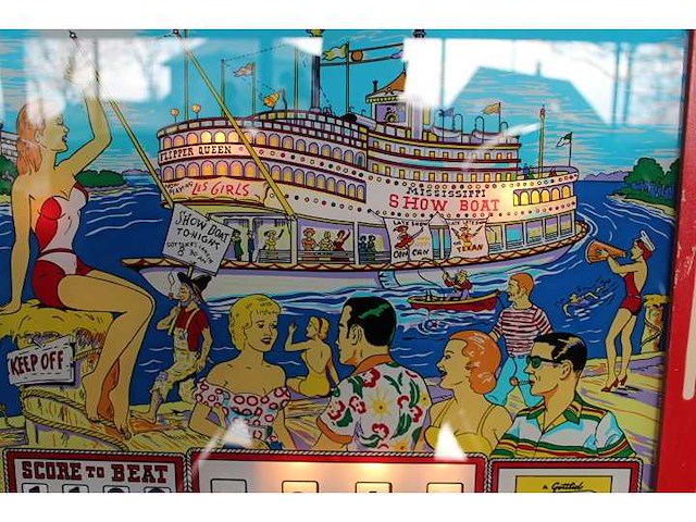 Gottlieb - show boat - flipperkast - afbeelding 7 van  10