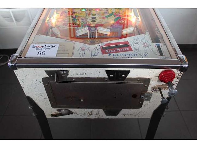 Gottlieb - show boat - flipperkast - afbeelding 10 van  10