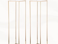 Gouden bloemenstandaard - afbeelding 3 van  3