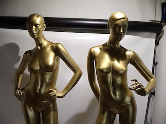 Gouden paspop (x2) - afbeelding 2 van  6