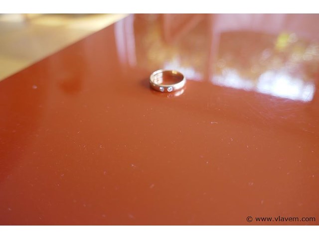 Gouden ring - afbeelding 2 van  2