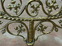 Goudkleurige kandelaar - afbeelding 3 van  4