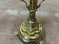 Goudkleurige kandelaar - afbeelding 4 van  4