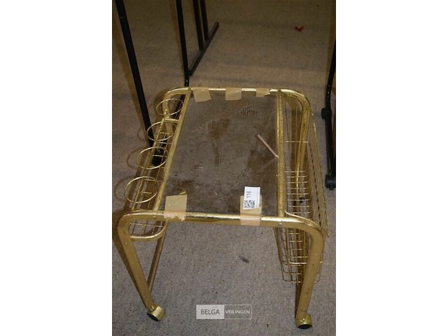 Goudkleurige salontafel - afbeelding 2 van  3