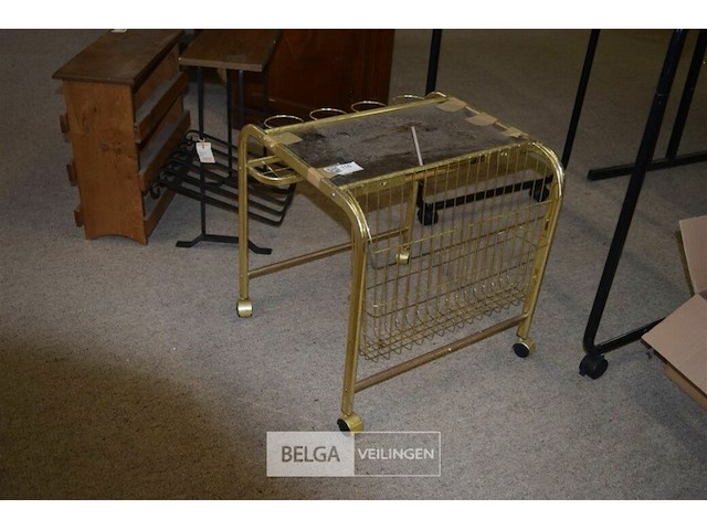 Goudkleurige salontafel - afbeelding 3 van  3