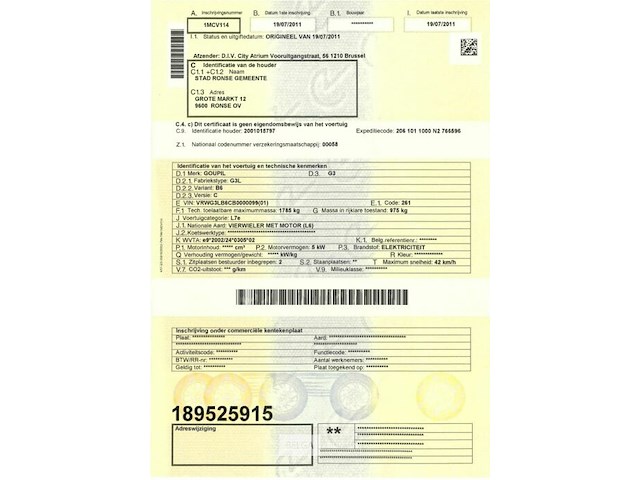 Goupil electrisch voertuig - afbeelding 6 van  12