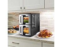 Gourmia dubbeldekker 10,4l airfryer, gaf1180 - afbeelding 1 van  6