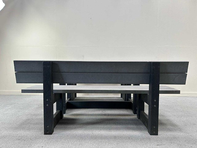 Gova plast - 2 banken + tafel - tuinset - afbeelding 5 van  9