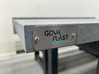 Gova plast - 2 banken + tafel - tuinset - afbeelding 7 van  9