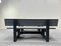 Gova plast - 2 banken + tafel - tuinset - afbeelding 5 van  9
