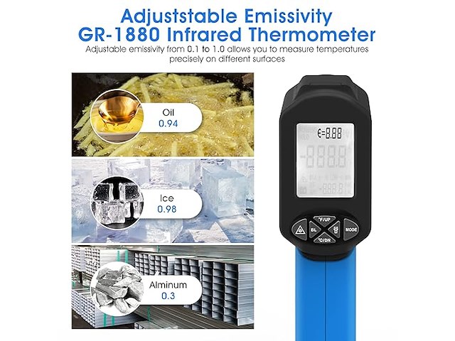 Goyerrnes infrarood thermometer - afbeelding 4 van  5